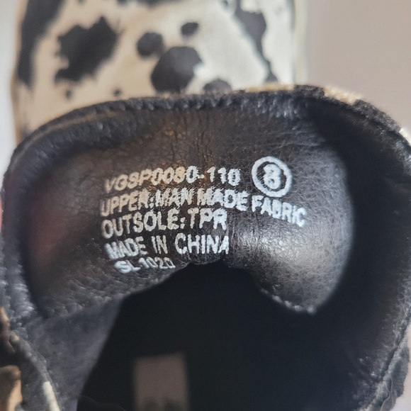 Very G Shoes Very G Survivor Cow Print Shoe Poshmark